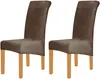 XL Velvet Stretch Esszimmerstuhl Hussen - Elasthan Plüsch Produktbild-Vorschau 2