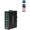 TRENDnet TI-PG160 DIN-Rail Switch PoE+ 16-Port Industrial Produktbild-Vorschau 4