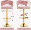 WOLTU Barhocker höhenverstellbar, mit geflochtener Produktbild-Vorschau 8