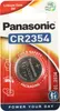 A retail package containing a single Panasonic CR2354 lithium coin battery. Náhled obrázku produktu