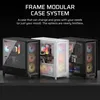 CORSAIR Geh Midi FRAME 5000D Airflow Case, White Produktbild-Vorschau 5