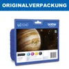 A Brother LC1240 ink cartridge multipack in its original packaging, featuring an image of Jupiter. Produktbild-Vorschau
