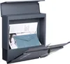 Wiltec Designer Briefkasten V48 Anthrazit und Edelstahl 370 Produktbild-Vorschau 2