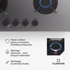 Klarstein Tables de Cuisson à Gaz, Plaque de Cuisson Gaz à Voir les images du produit 5