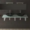 Alpenberger Design Doppel-Glaswaschschale Schwarz aus Produktbild-Vorschau 2