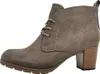 A single brown and gray women's boot is shown against a white background. Voir les images du produit