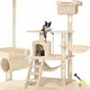 A multi-level cat tree with two cats. Náhled obrázku produktu