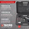TECPO Motorrad Drehmomentschlüssel Set 3/8" 5-60Nm Produktbild-Vorschau 6