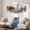 Italienischer Leinwand Leinwandbild - Lily Marsala and Produktbild-Vorschau 4