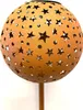 Solar - Metallleuchte Stars, tolle Rostoptik, Solarlampe, Produktbild-Vorschau 1