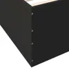Bettgestell Schwarz 75x190 cm Holzwerkstoff Produktbild-Vorschau 7