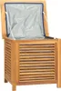 vidaXL Skrzynia ogrodowa z torbą 60x50x58 cm z litego Podgląd zdjęcia produktu 5
