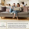 Selfitex 4er Set Cord Kissen inkl. Füllkissen, weich und Produktbild-Vorschau 2