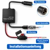 F86 Auto Antennenverstärker 12V FM/AM – DIN Stecker Produktbild-Vorschau 11