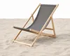 Mucola Strandstuhl klappbar Strandliege Holz Liegestuhl Produktbild-Vorschau 12