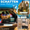 ELONEO Strandzelt Sonnensegel LSF 50+ UV Schutz Windschutz Produktbild-Vorschau 5