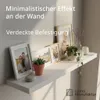 LAMO Regalhalterung unsichtbar 25cm 2 St. Schwarz - Produktbild-Vorschau 3