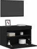 vidaXL TV-Wandschrank 60 x 30 x 40 cm Schwarz Eichen-Optik Produktbild-Vorschau 3