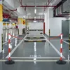 Bariérový stĺpik 4 ks Plastový stĺpik so 140 cm bariérovou Náhľad obrázku produktu 8