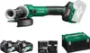 Hikoki G3613DVEWQZ, 10000 ot/min, 12,5 cm, Batérie, 2,5 Ah, Náhľad obrázku produktu 1