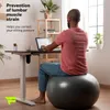 Fizyo Gymnastikball 65cm mit Pumpe – Rutschfester Produktbild-Vorschau 7