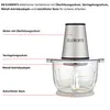 KB ELEMENTS Elektrische Zerkleinerer - 300 Watt voll Kupfer Produktbild-Vorschau 4