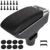 Toyota Yaris II 06-12 Armlehne mit Ablagefach, SCHWARZES  + Produktbild-Vorschau 1