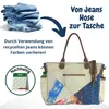 Sunsa Damen Handtasche. XXL Tasche aus Canvas/Leinwand & Produktbild-Vorschau 5