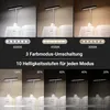 Lampe de lecture Pince pour livre Rechargeable 3 couleurs Voir les images du produit 2