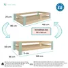 Bodenbett  umbaubar zum Kinderbett, 80x160 cm Bettbeine 11 Produktbild-Vorschau 2