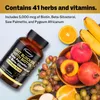 DHT Blocker with Biotin, Saw Palmetto, Beta-Sitosterol (120 Voir les images du produit 6