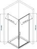 Duschkabine Eckdusche EX416S - Nano Echtglas - 6 mm - Produktbild-Vorschau 7
