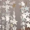 3 Stücke Silber Papier Girlande, Sternen Hängende Party Produktbild-Vorschau 3