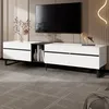 A modern living room with a TV and media console. Anteprima dell’immagine prodotto