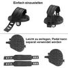 1 Paar Heimtrainerpedale, Fahrradpedale mit Riemen,  Bike Produktbild-Vorschau 6