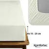 Komfortec jersey hoeslaken, 140x200 cm, 100% katoen, ecru Productafbeelding-voorbeeld 11