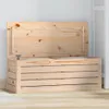 vidaXL Coffre 89x36,5x33 cm pin massif Voir les images du produit 6