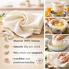 EXNER Passiertuch, 80x80cm, weiß, 100% Viskose Produktbild-Vorschau 4