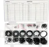 Segerring-Sortiment – 300-tlg. Set im Organizer, Ø3–32 mm, Produktbild-Vorschau 1