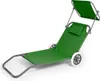 Chaise longue à roulettes avec toit Chaise longue pliante Voir les images du produit 13