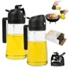 EnthuLove dosatore d'olio 2 in 1, 470 ml, spruzzatore Anteprima dell’immagine prodotto 1
