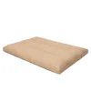 A beige cushion for a pallet, shown from a side angle on a white background. Anteprima dell’immagine prodotto