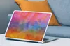 MuchoWow® Laptop Aufkleber Sticker Cover Aquarell - Rosa - Produktbild-Vorschau 4
