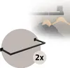 ML-Design set di 2 appendiabiti rettangolari da parete, Anteprima dell’immagine prodotto 1