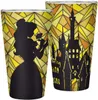 DISNEY - Large Glass - 400ml - The Beauty & the Beast : Produktbild-Vorschau 2