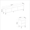 Skye Decor, Imaj - Anthracite, TV-Schränke, Anthrazit, 180 Produktbild-Vorschau 9