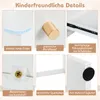 COSTWAY Schreibtisch Kinder, Kinderschreibtisch, Produktbild-Vorschau 7