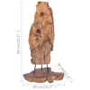 The Living Store Stojan na víno na 8 fliaš 40x30x80 cm z Náhľad obrázku produktu 3