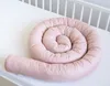 400 cm Nestchenschlange 100% ROSA  Baumwolle Multifunktion Produktbild-Vorschau 3