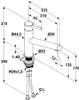 KLUDI STEEL Spültisch-Einhandmischer DN 15 mit schwenkbarem Produktbild-Vorschau 5